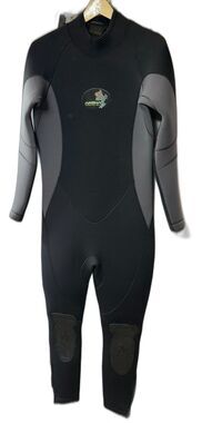 Akona 7mm Titanium Wetsuit Full Body Scuba Dive Cold Water Mens M/L USA NWT Flaw